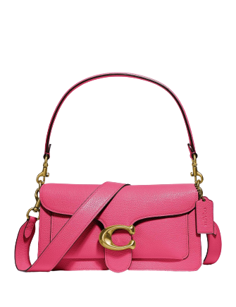 Coach Tabby Leather Shoulder Bag 26
