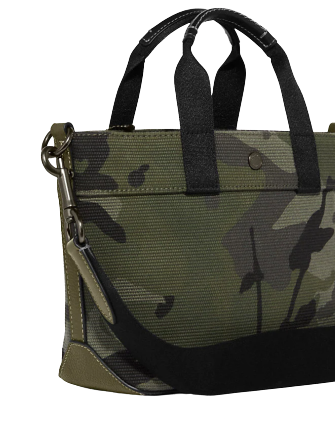 Coach Tote 20 With Camo Print