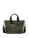Coach Tote 20 With Camo Print