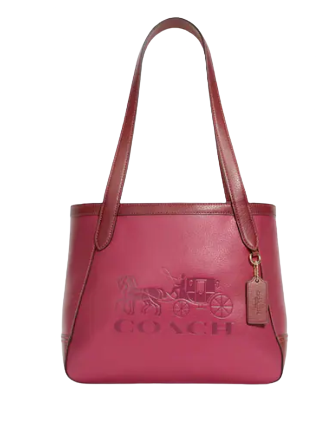 Coach Tote 27 In Colorblock With Horse And Carriage