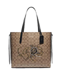 Coach Tote in Signature Canvas With Chelsea Animation