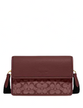Coach Turner Flap Crossbody In Signature Chambray