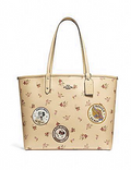 Coach X Disney Minnie Mouse Reversible City Tote