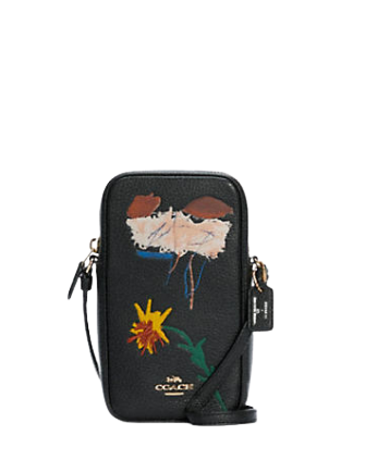 Coach X Jean Michel Basquiat North South Zip Crossbody