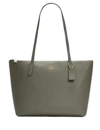 Coach Zip Top Tote