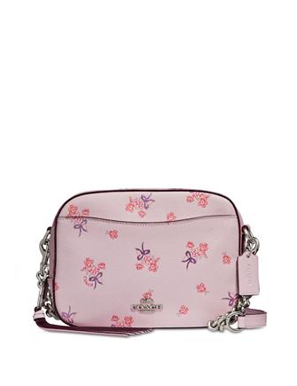 Coach Floral Bow Print Camera Bag