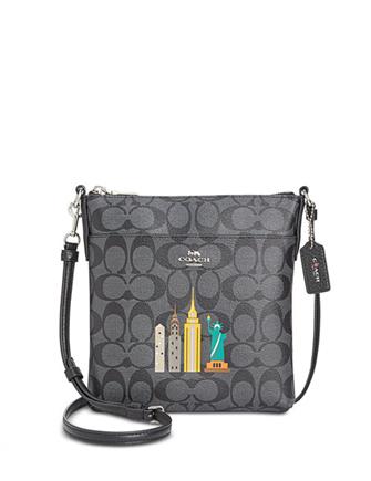 Coach NY Stories Skyline Signature Crossbody