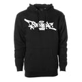 INKER - Black Men's pullover hoodie