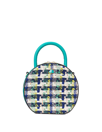 Kate Spade New York Andi Tweed Mini Chain Canteen Bag