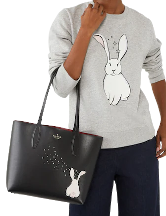 Kate Spade New York Bunbun Bunny Small Tote Bag