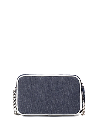 Kate Spade New York Cameron Denim Colorblock Double Zip Small Crossbody