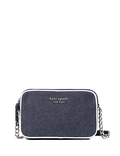 Kate Spade New York Cameron Denim Colorblock Double Zip Small Crossbody