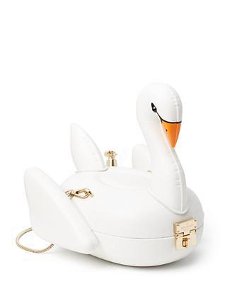 Kate Spade New York Checking In 3d Swan Pool Float Bag