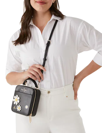 Kate Spade New York Daisy Flower Vanity Crossbody Bag