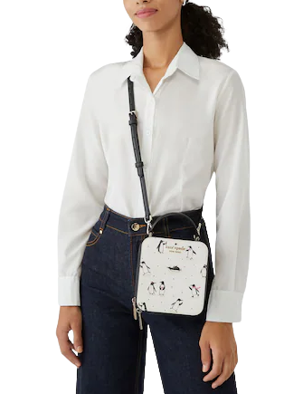 Kate Spade New York Daisy Vanity Penguin Crossbody