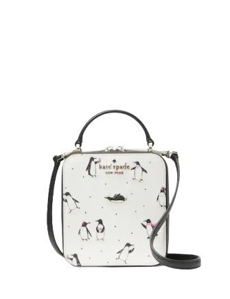 Kate Spade New York Daisy Vanity Penguin Crossbody