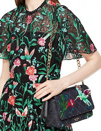 Kate Spade New York Emerson Place Hummingbird Serena Crossbody