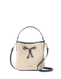 Kate Spade New York Eva Straw Small Bucket Bag