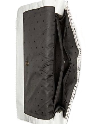 Kate Spade New York Glitzy Ritzy Newspaper Clutch