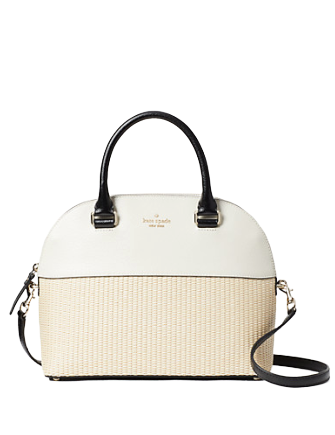 Kate Spade New York Grove Street Straw Carli Satchel