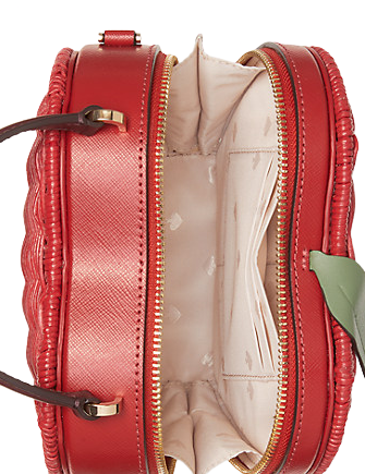 Kate Spade New York Honeycrisp Apple Basket Crossbody Bag