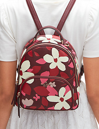 Kate Spade New York Jackson Forest Floral Medium Backpack