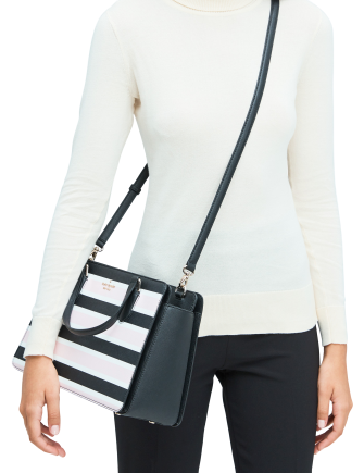 Kate Spade New York Laurel Way Celebration Stripe Reese Satchel