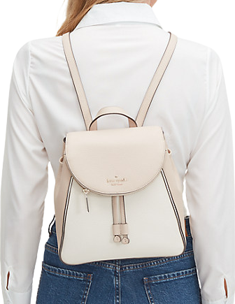 Kate Spade New York Leila Colorblock Medium Flap Backpack