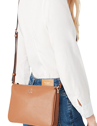 Kate Spade New York Leila Triple Gusset Crossbody