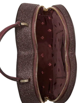 Kate Spade New York Love Shack Glitter Heart Bag