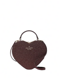 Kate Spade New York Love Shack Glitter Heart Bag