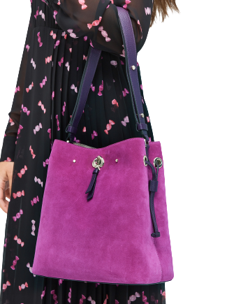 Kate Spade New York Marti Suede Large Bucket Bag