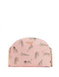 Kate Spade New York Morgan Leopard Double zip Dome Crossbody