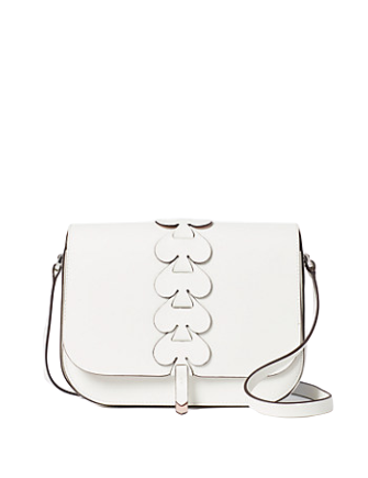 Kate Spade New York Nadine Woven Spade Medium Flap Shoulder Bag