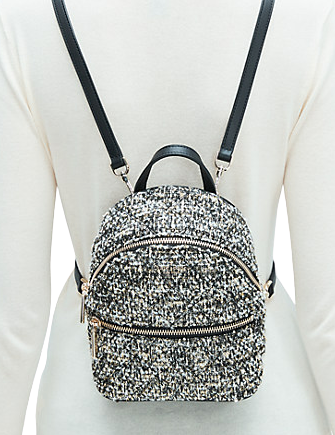 Kate Spade New York Natalia Tweed Mini Convertible Backpack