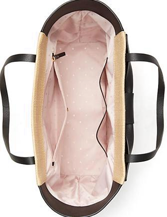 Kate Spade New York Olive Drive Straw Savannah Tote