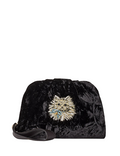 Kate Spade New York Party Velvet Cat Clutch