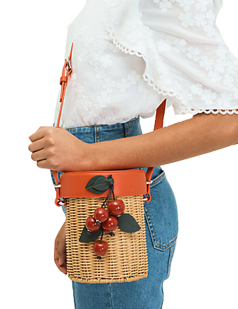 Kate Spade New York Picnic Wicker Crossbody