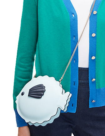 Kate Spade New York Puffy Puffer Fish Crossbody