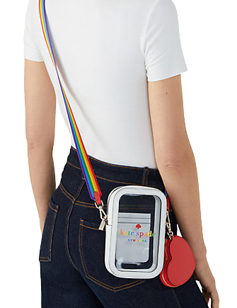 Kate Spade New York Rainbow North South Phone Crossbody Bag