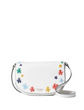 Kate Spade New York Reiley Raffia Flap Crossbody
