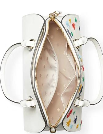 Kate Spade New York Reiley Raffia Large Dome Satchel