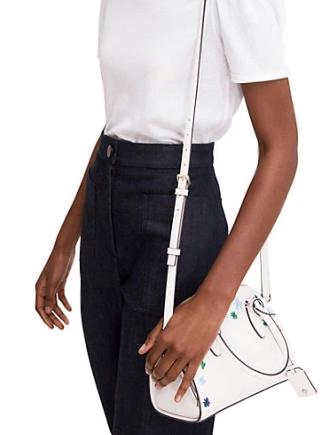 Kate Spade New York Reiley Raffia Medium Dome Satchel