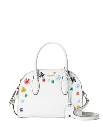 Kate Spade New York Reiley Raffia Medium Dome Satchel