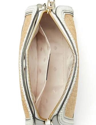 Kate Spade New York Reiley Straw Dome Crossbody