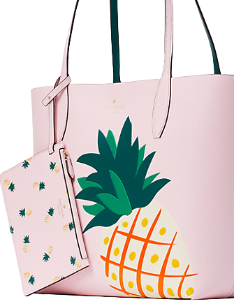 Kate Spade New York Reversible Pineapple Tote