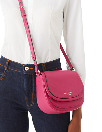 Kate Spade New York Roulette Small Saddle Bag