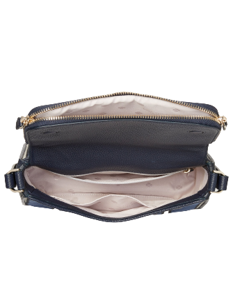 Kate Spade New York Run Around Canvas Stripe Large Flap Crossbody