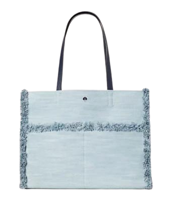 Kate Spade New York Sam Denim Large Pocket Tote