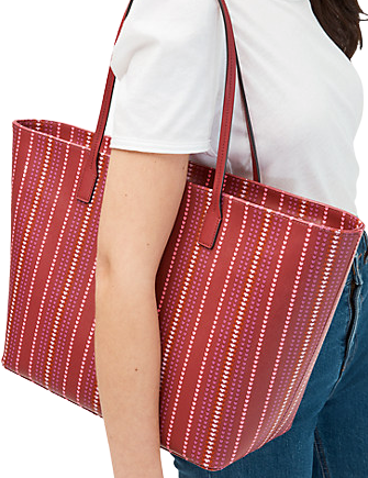 Kate Spade New York Shore Street Heart Stripe Margareta Tote